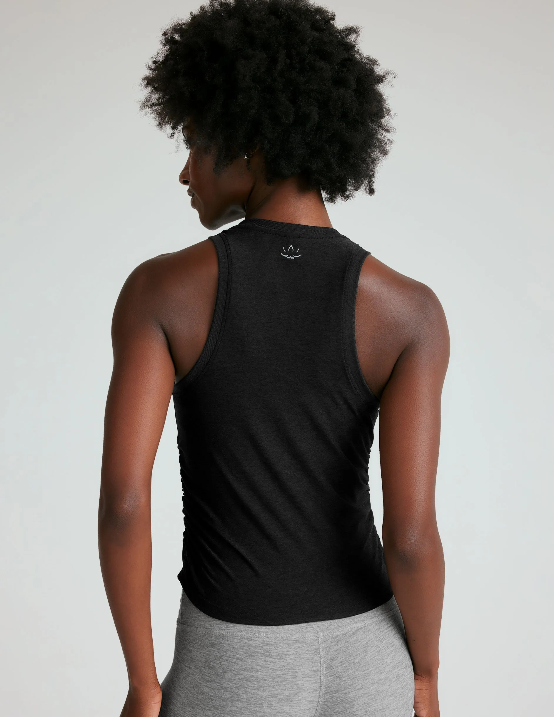 Gym members Featherweight Your Fit Shirred Tank