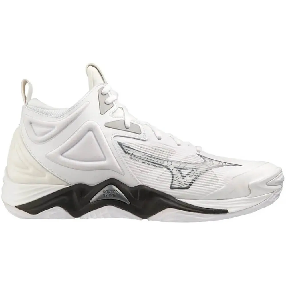 Stability Core Mizuno Unisex Wave Momentum 3 Mid Volleyball Shoe