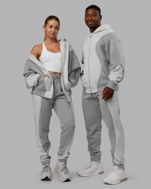 Stream Panel Jogger - Circular Grey-Digital Mist Tropical Active