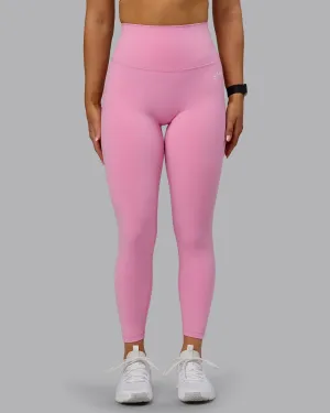 Gusset Crotch Design Dance Practice Lightweight Material Base 2.0 Ultra High-Rise 7/8 Legging - Bubblegum