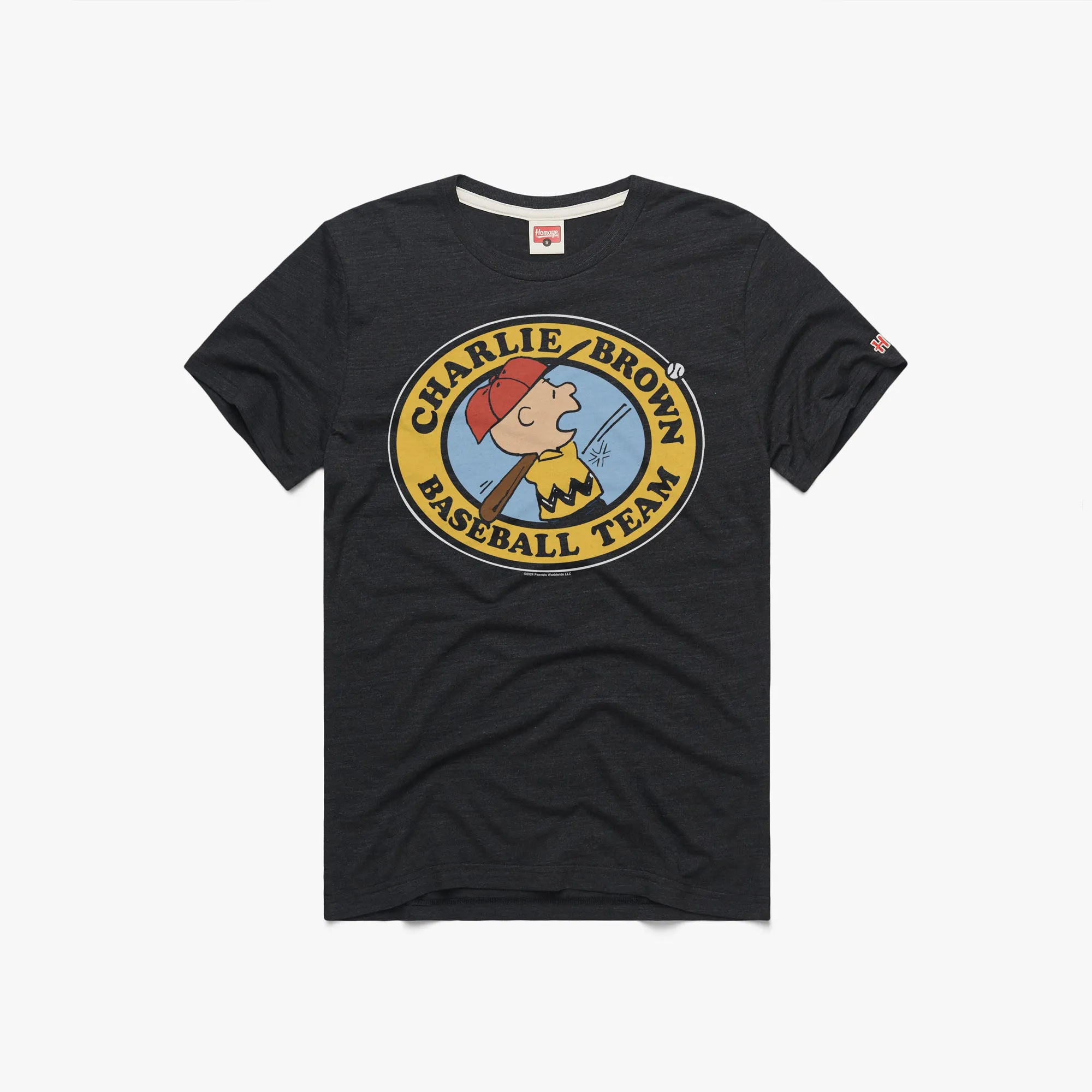 Peanuts Charlie Brown Baseball Team Basic Layer Classic Wearable