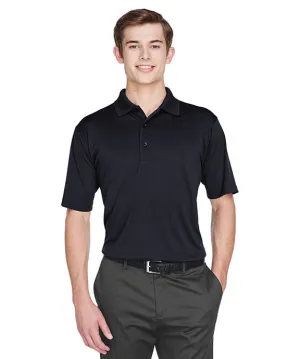 8610 - UltraClub Mens Cool & Dry 8-Star Elite Performance Interlock Polo Shirt Workout Friendly