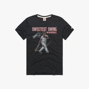 Ken Griffey Jr Sweetest Swing In Baseball Reds Chilly Layer