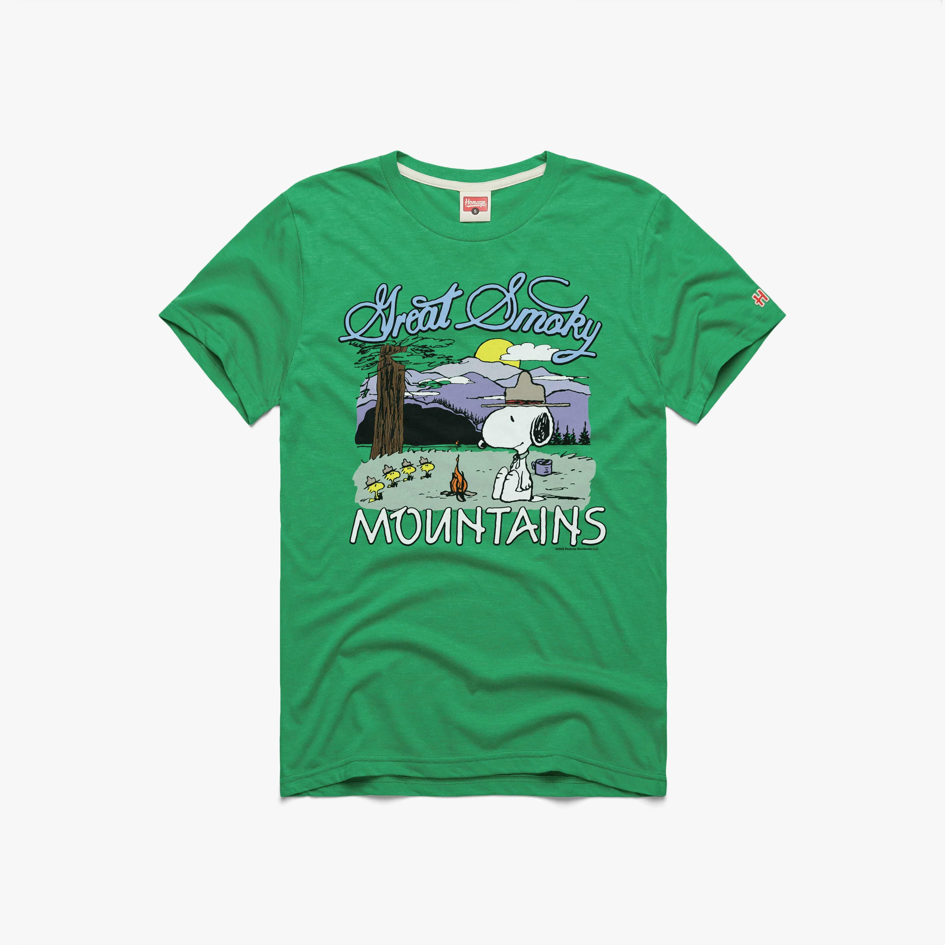 Regular fit normality Relaxed Vibes Peanuts Snoopy x Great Smoky Mountains National Park