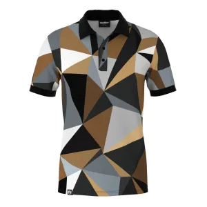 Cubes Woods Polo Shirt Cool Fit Breathable mesh