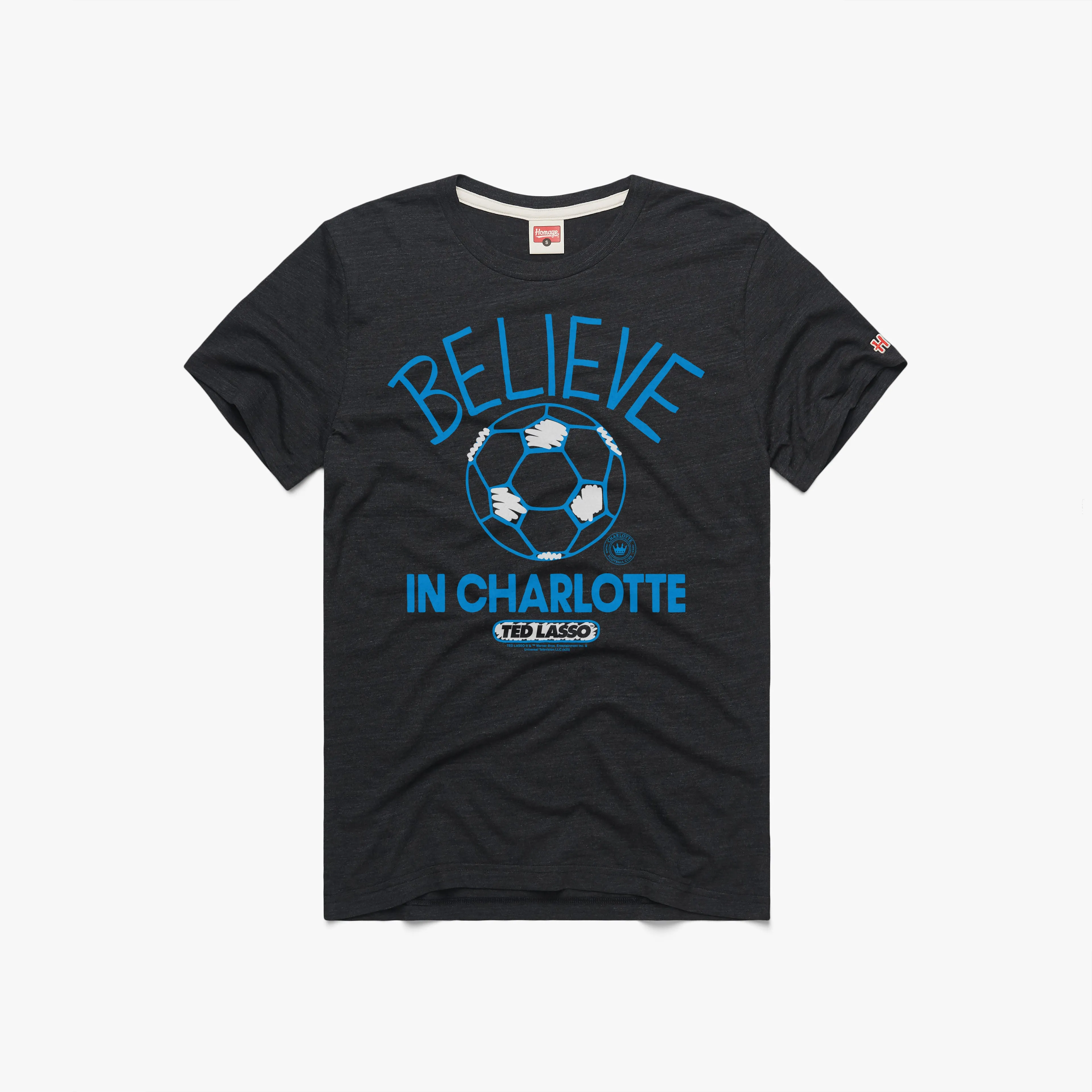 Ted Lasso Believe x Charlotte FC Cross Grain Knit WrinkleResistant Texture