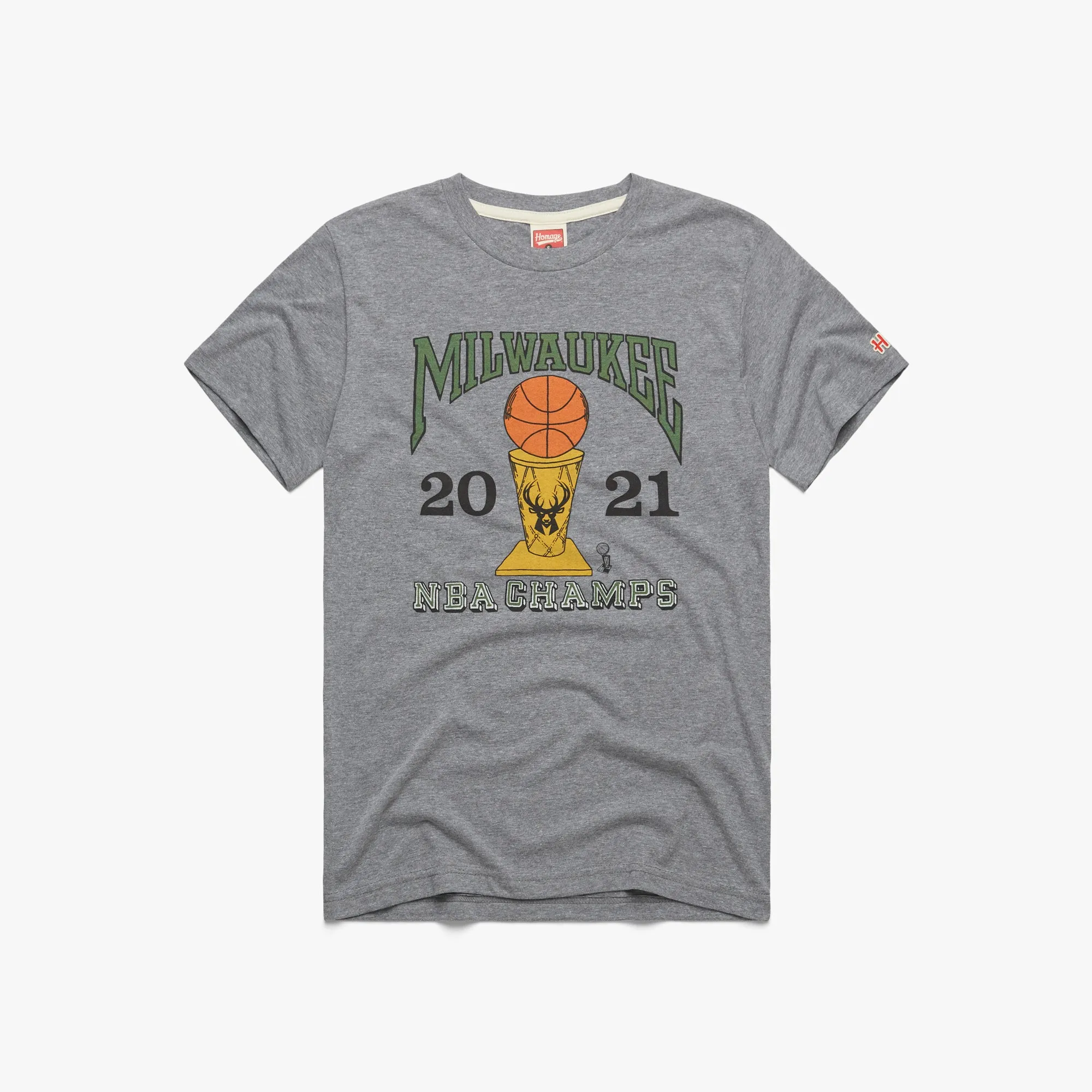 Playful Vibes Ribbed collar 2021 NBA Champions Bucks