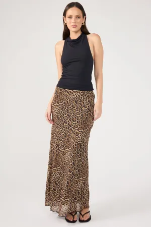 Easy Combo Stylist Pick Perfect Stranger Serengeti Leopard Maxi Skirt Leopard