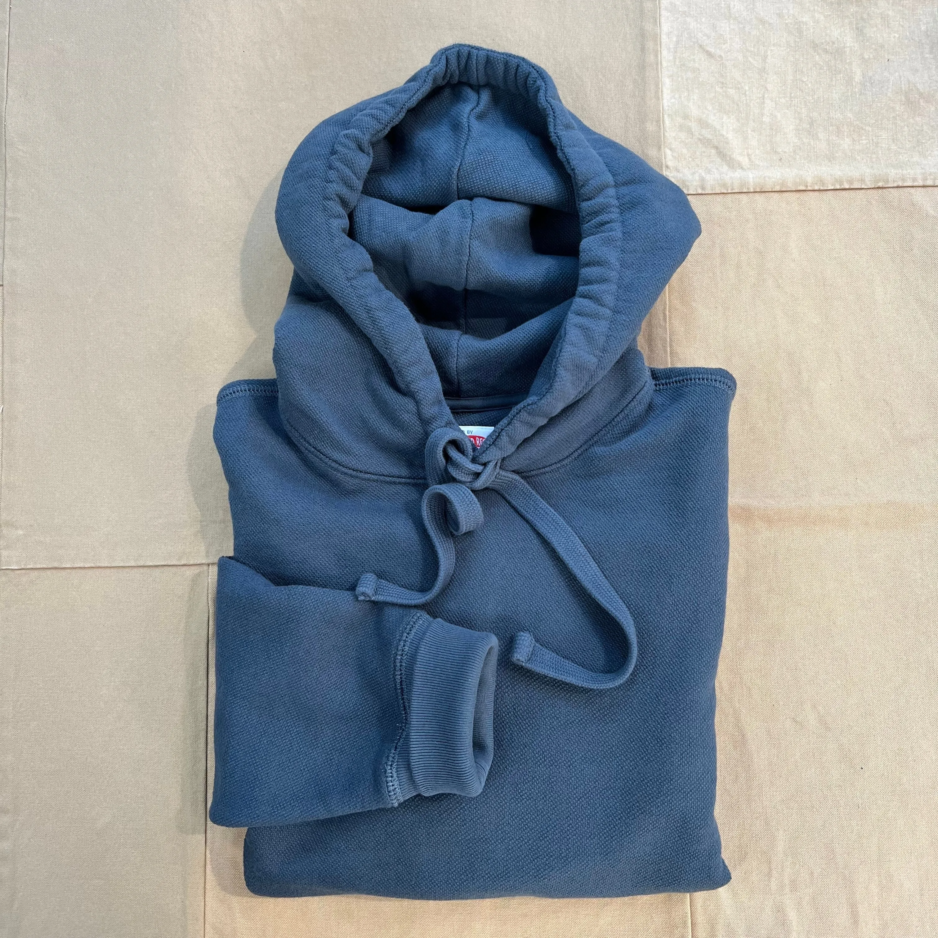 Classic Knit Hoodie, Washed Navy Effortless Look
