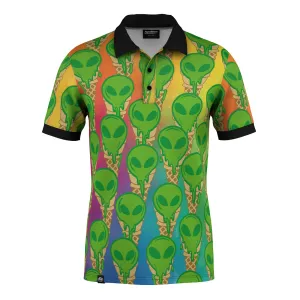 Casual Elegance UFO Ice Cream Polo Shirt