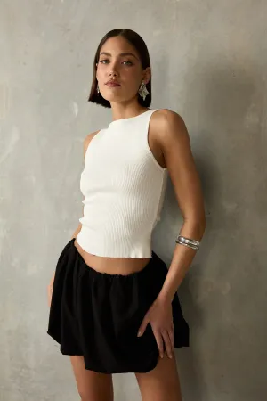 Quick Dry Technology Wardrobe Hero Perfect Stranger In My Bubble Mini Skirt Black