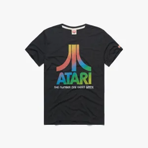 Non Toxic Printing Moisture Wicking Fabric Atari Number One Video Game