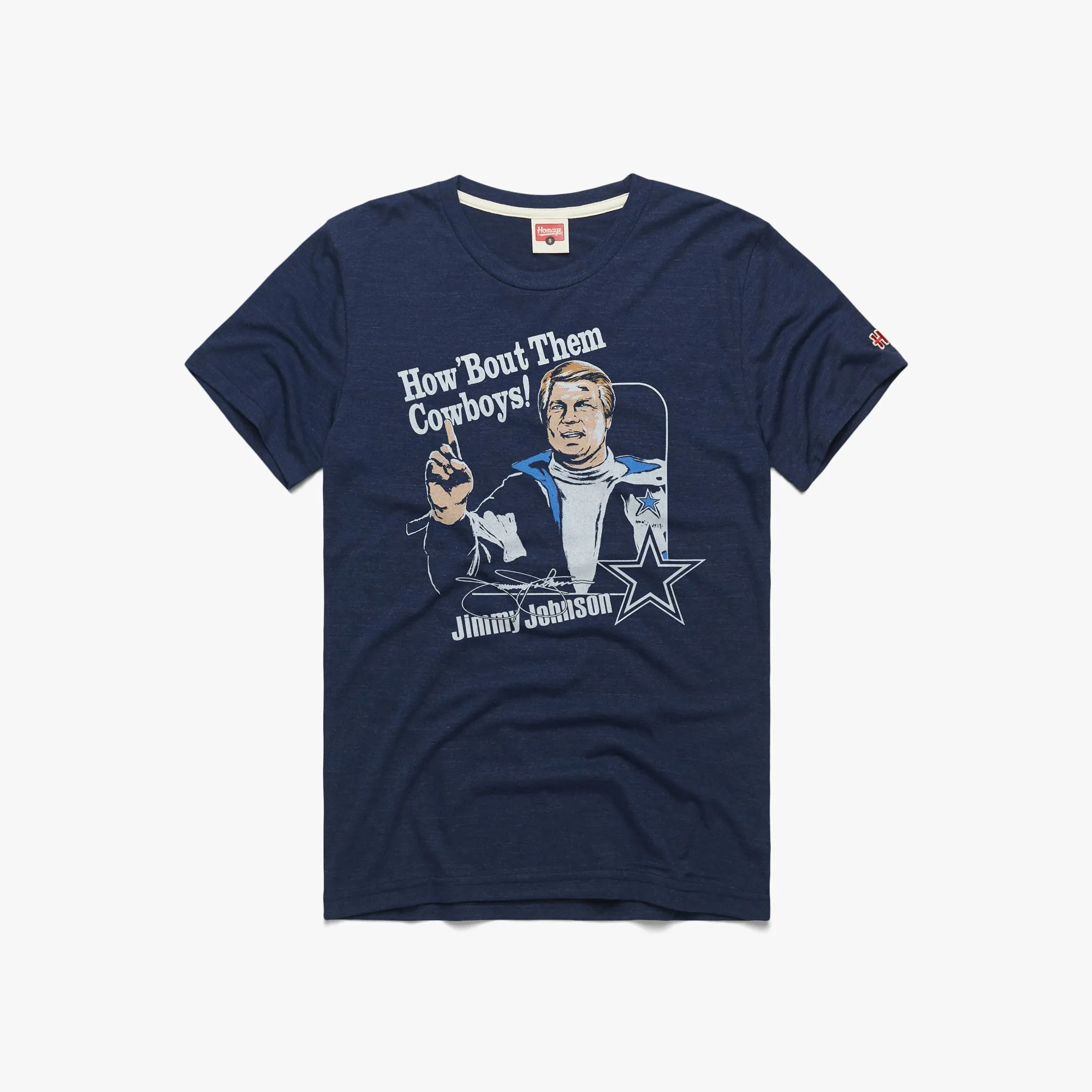 Cowboys Jimmy Johnson Signature Comfortable Stretch