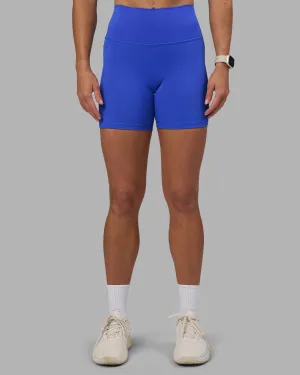 Fusion High-Rise 6" Short Pockets - Power Cobalt Temperature Regulating Tech