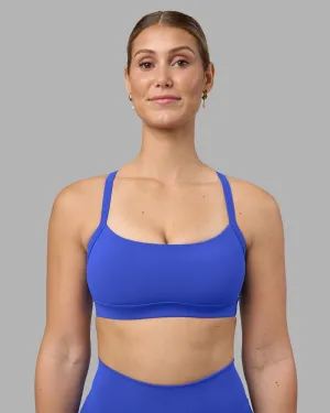 Trendy Momentum Sports Bra - Power Cobalt