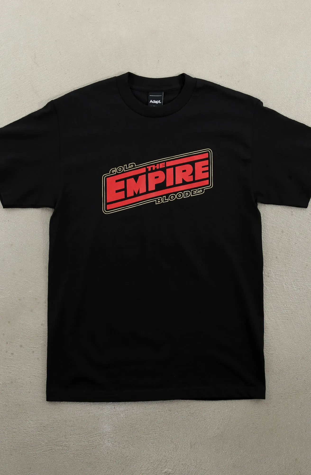 Camping practicality Minimalist Aesthetic Empire Strike (Men's Black Tee)