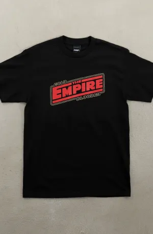 Camping practicality Minimalist Aesthetic Empire Strike (Men's Black Tee)
