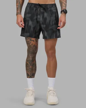 Rep 5" Performance Short - Lunar Glow Print raincoat