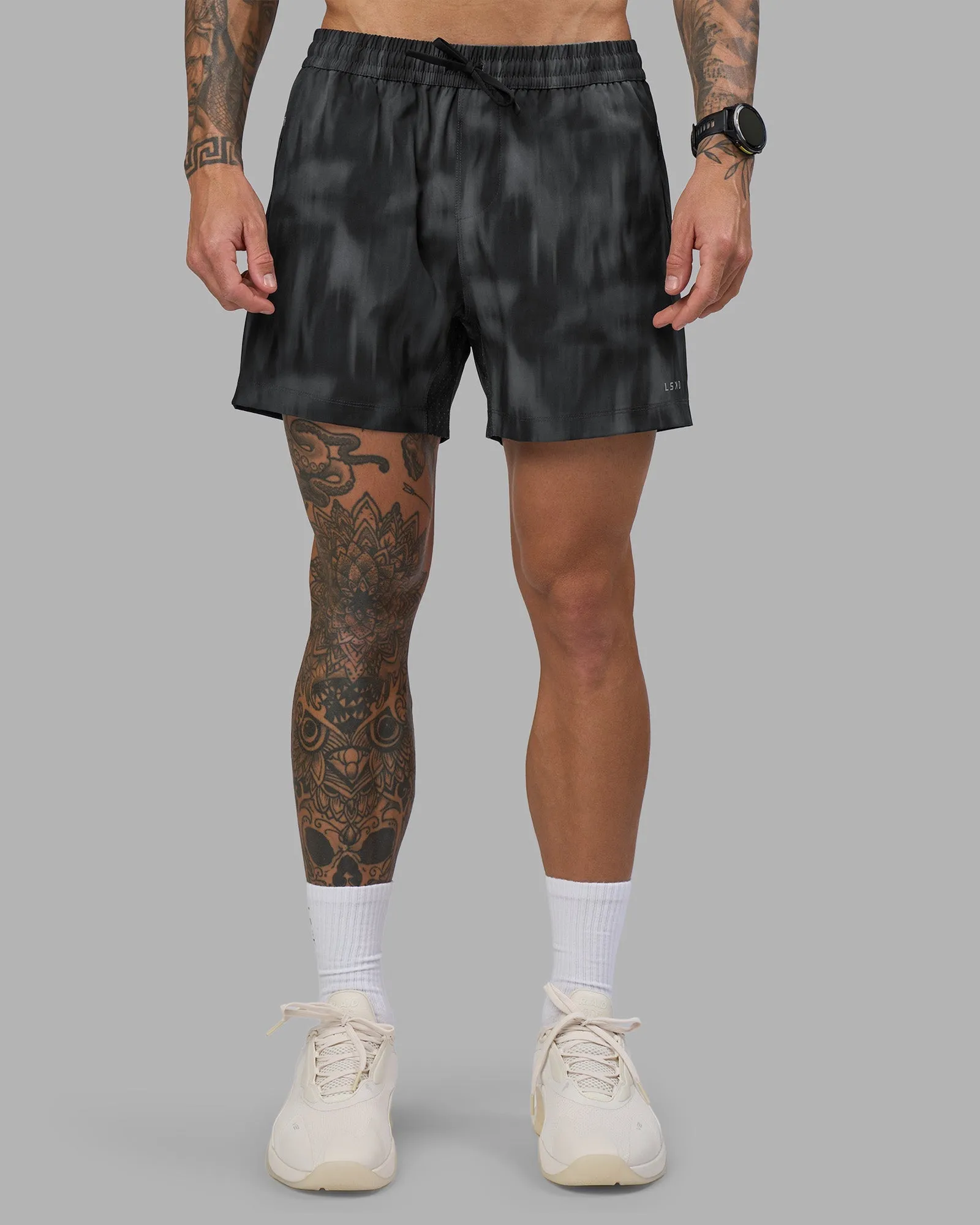 Rep 5" Performance Short - Lunar Glow Print Yoga wear Stylish Outfit