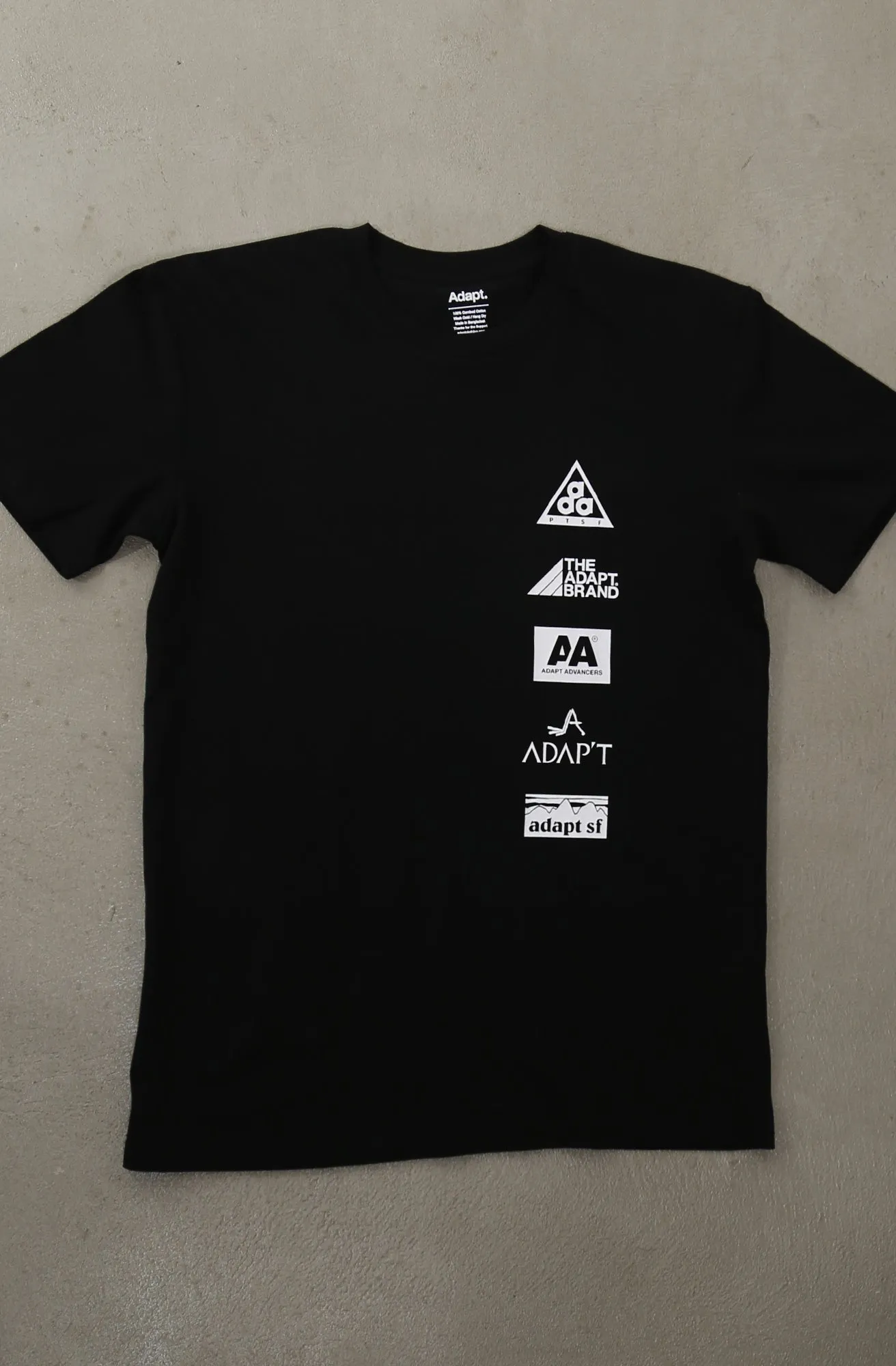 UV Protective Coating Elements (Men's Black A1 Tee)