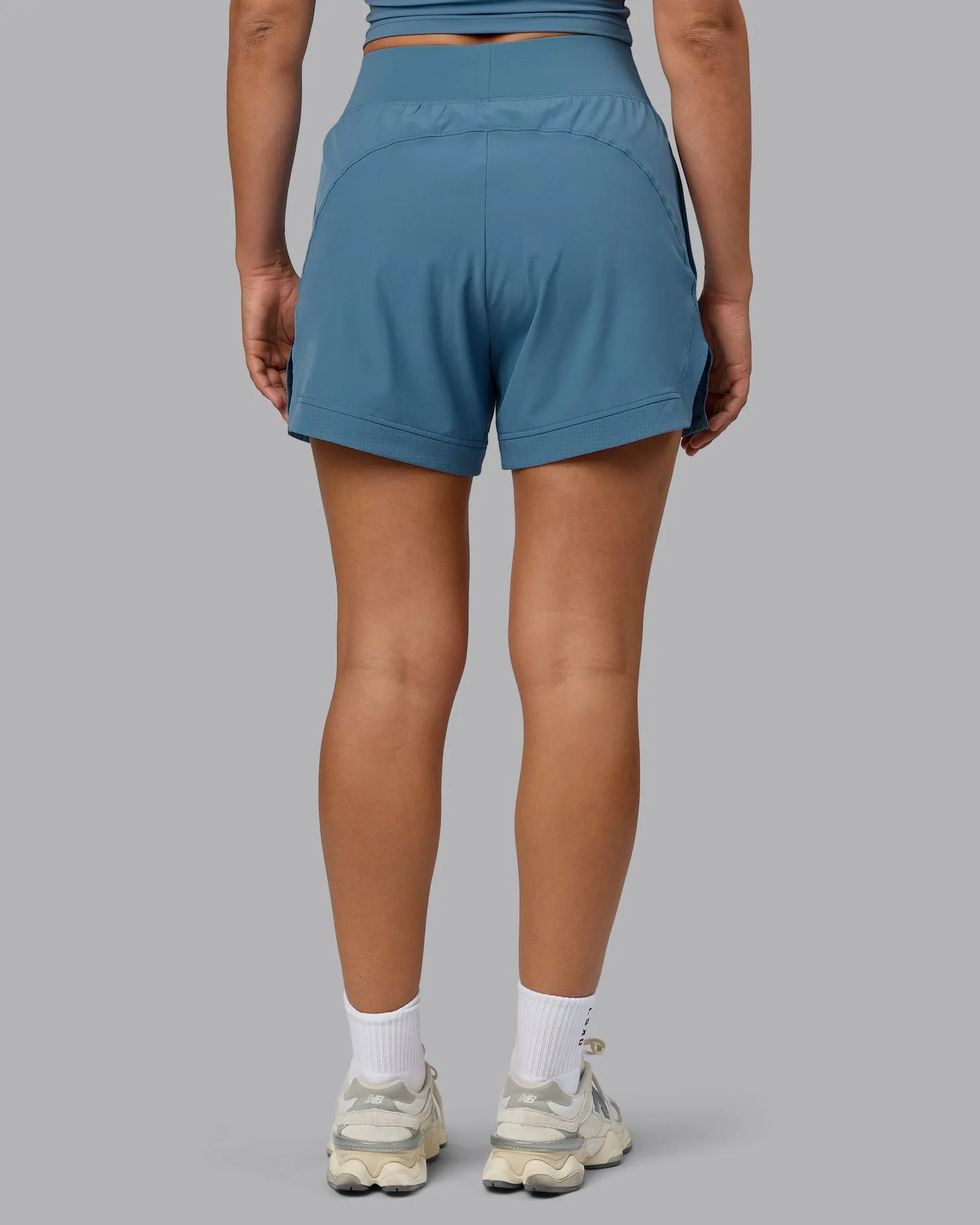 Challenger 5" Lined Performance Short  - Elemental Blue UV Protective Coating