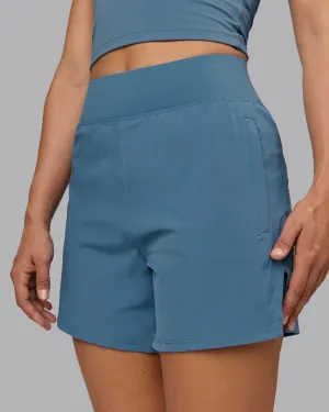 Challenger 5" Lined Performance Short  - Elemental Blue summer shorts Nylon Material