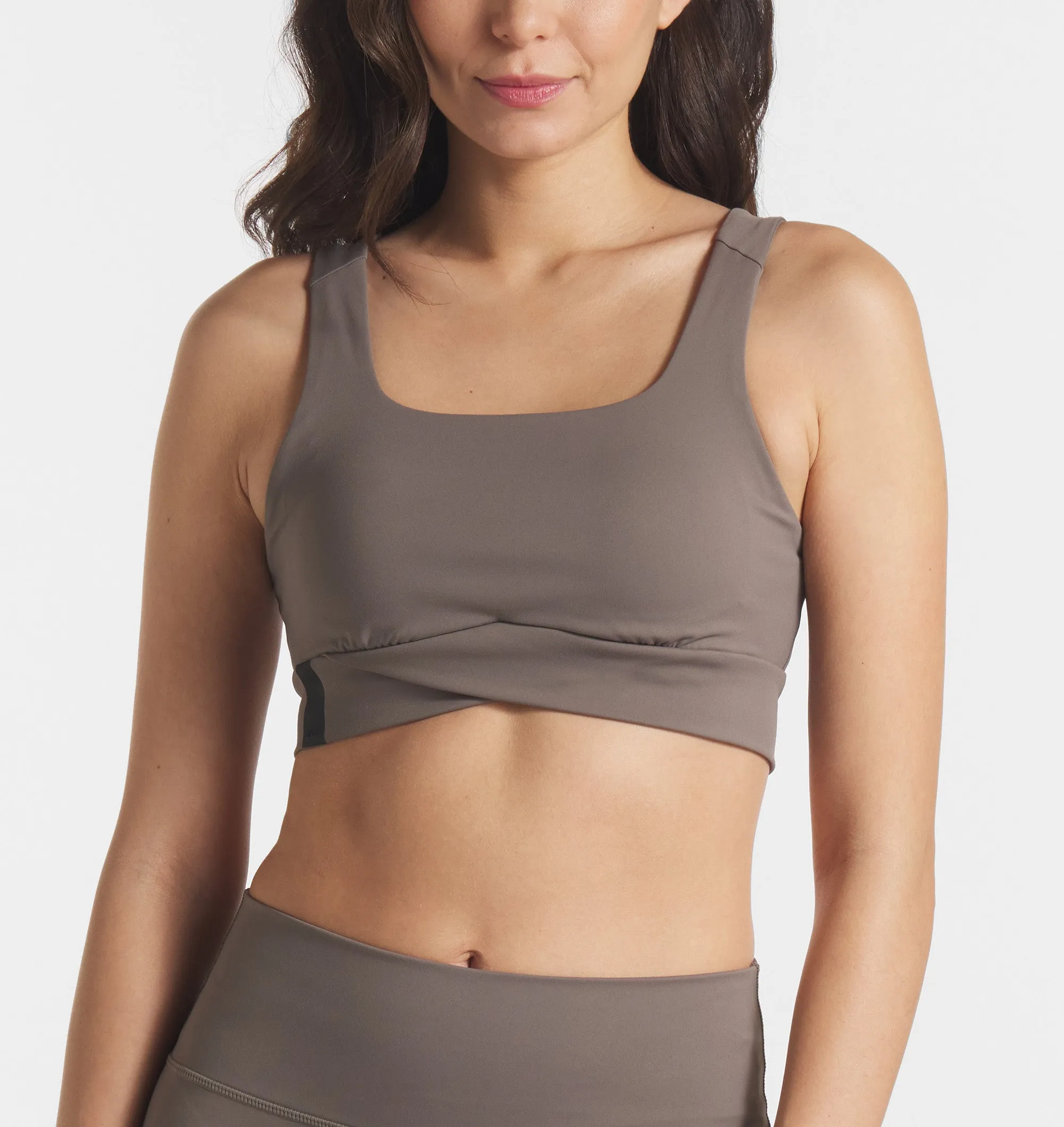 Invisible stitching Stretchy Support Performa Longline Bra