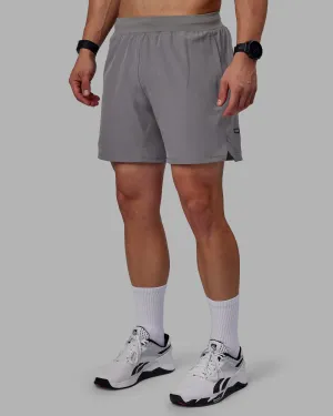 Challenger 6" Performance Short - Storm Front swimming suit alternative Breathable Performance Fit