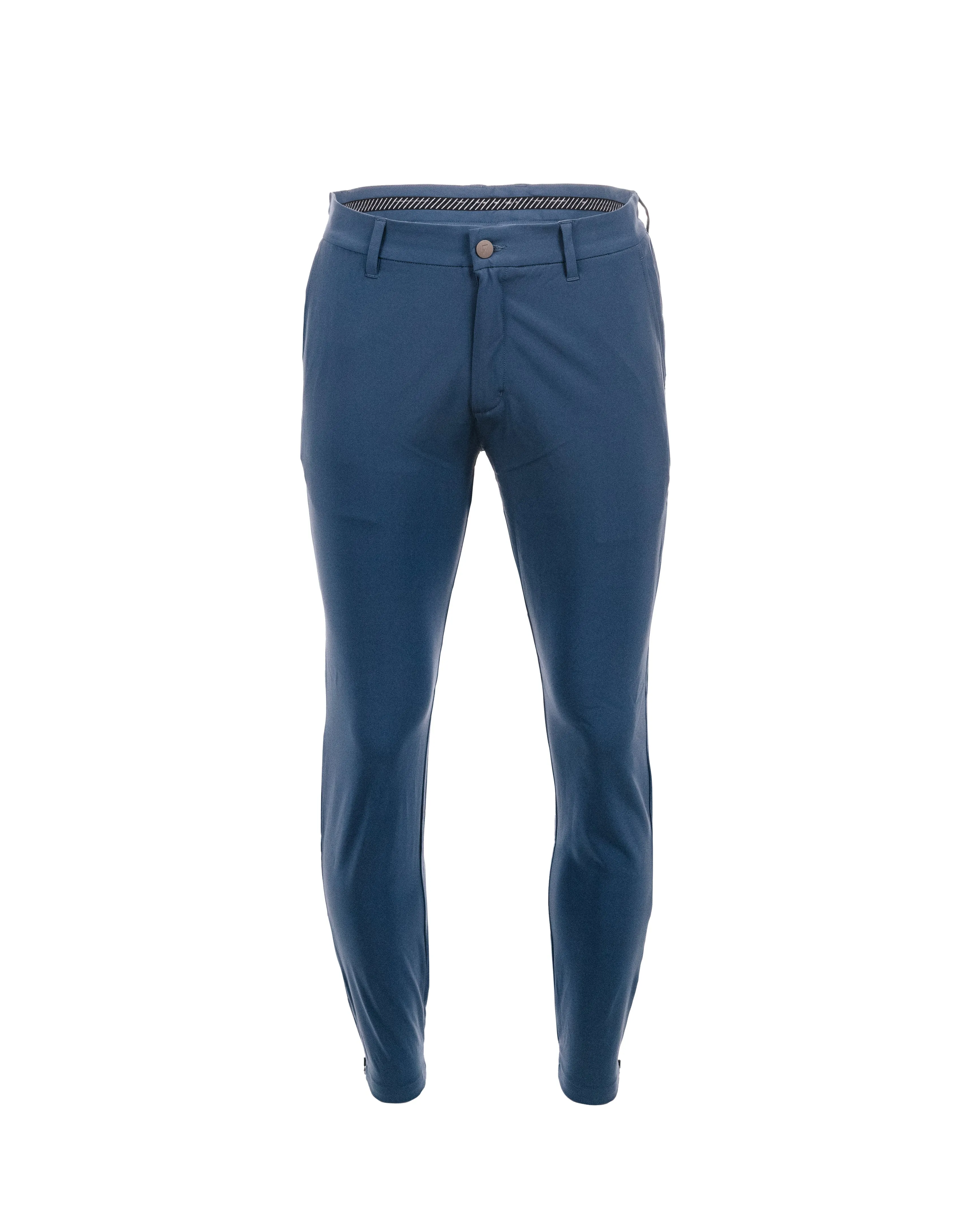 Men's Slate Blue Golf Jogger Sporty Stretch Stretch Joggers Capri