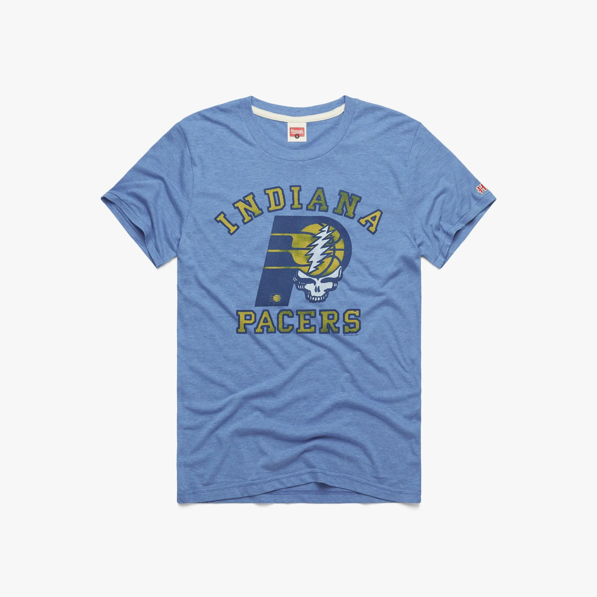 NBA x Grateful Dead x Pacers Flexible Cuff Design Layering Wear