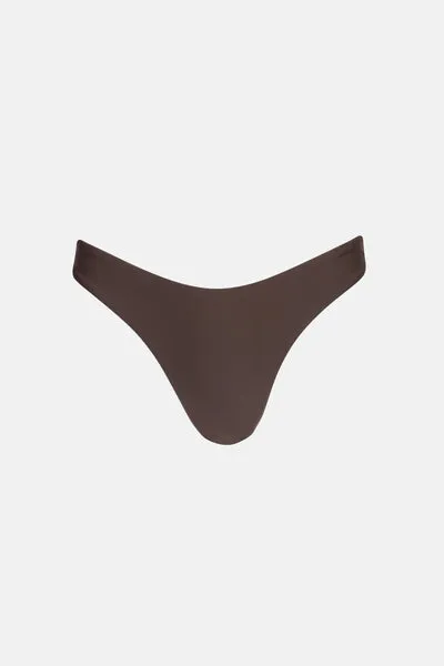 Glow In Dark Accents Rash Guard Layer Rhythm Classic Hi Cut Bottom-Chocolate