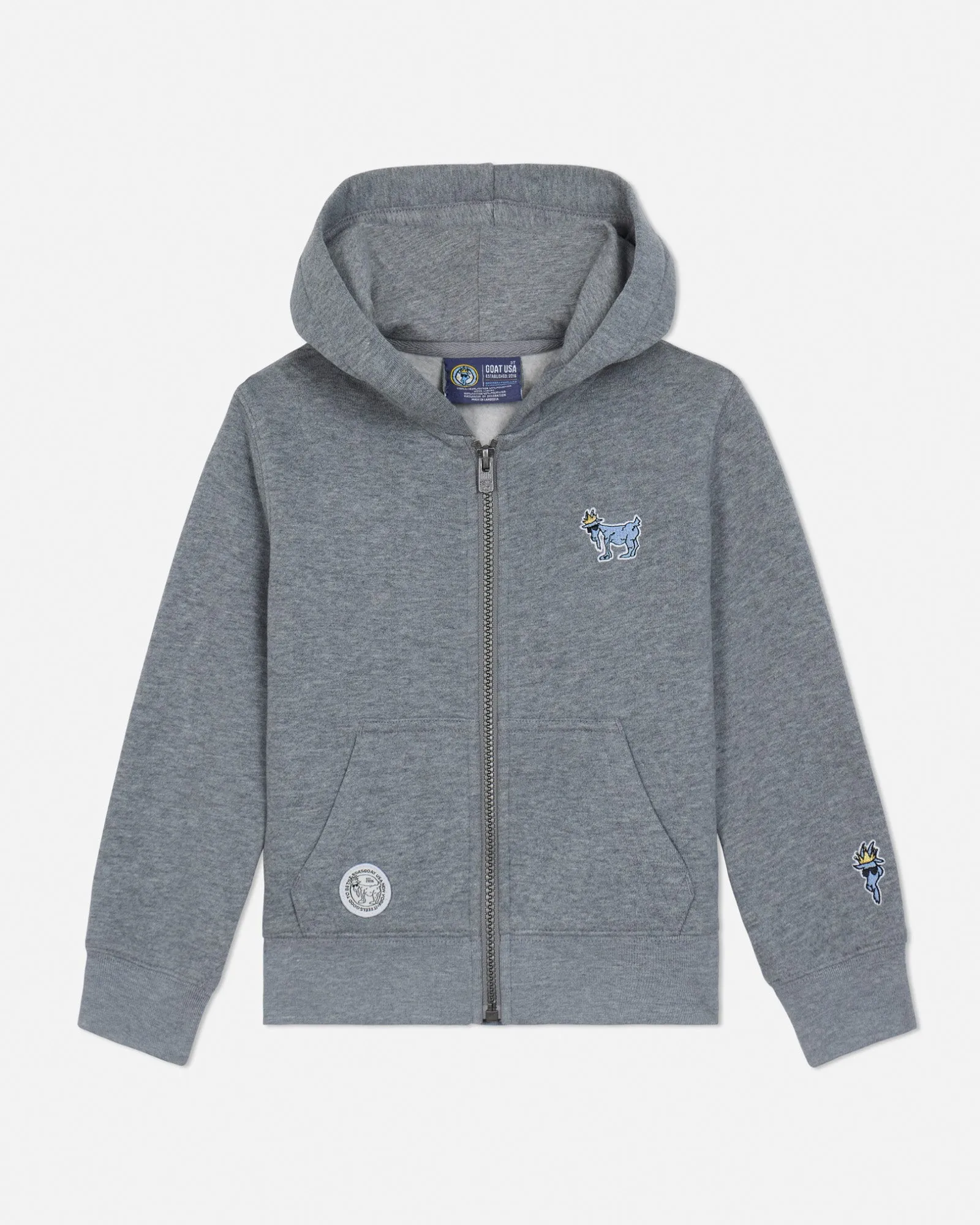 Running Top City Casual Toddler Full-Zip Hooded Sweatshirt