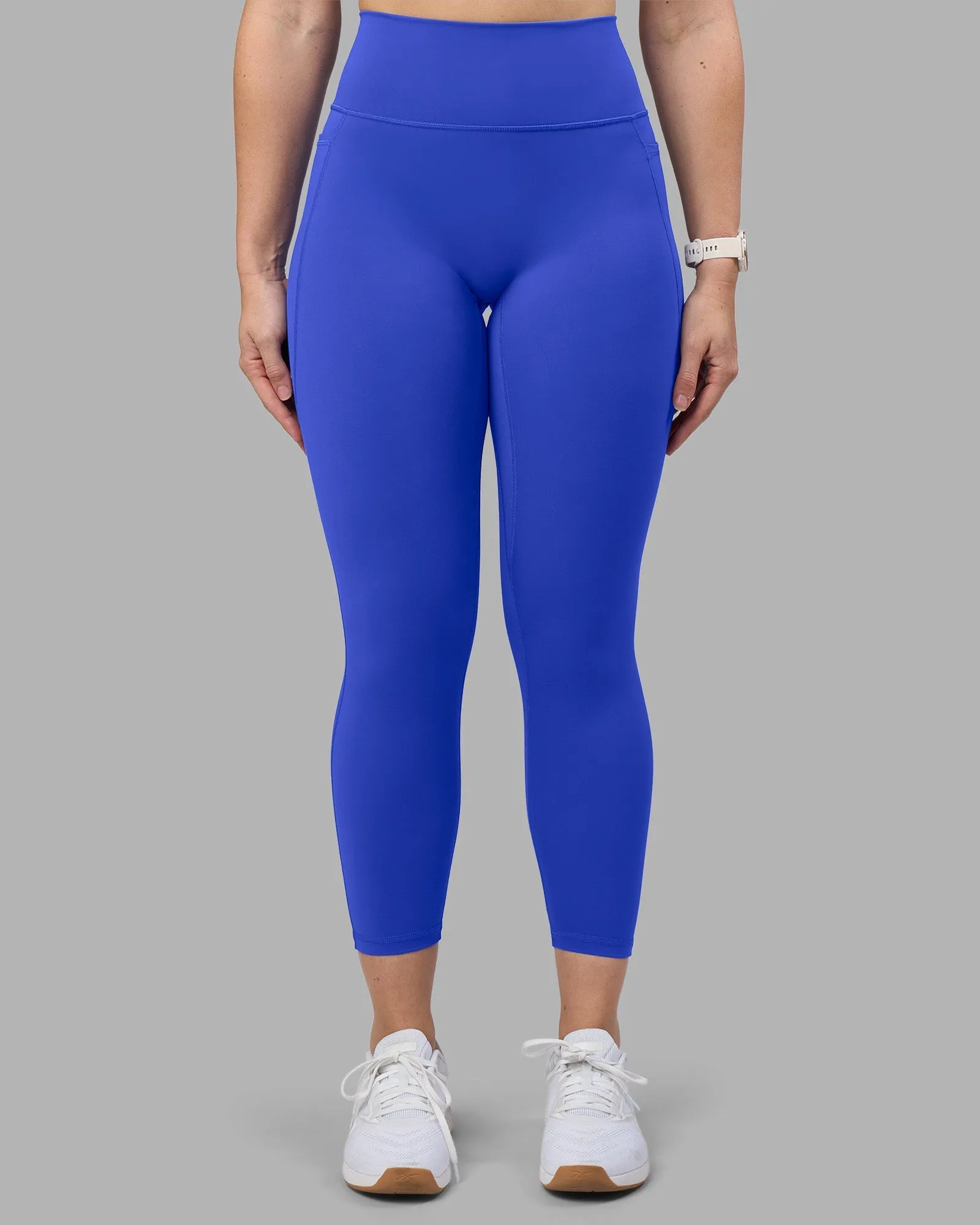 Fusion Ultra High-Rise 7/8 Legging Pockets - Power Cobalt Double Layer Dance Practice Comfort Seeker Shape Retain