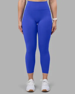 Fusion Ultra High-Rise 7/8 Legging Pockets - Power Cobalt Flattering Fit