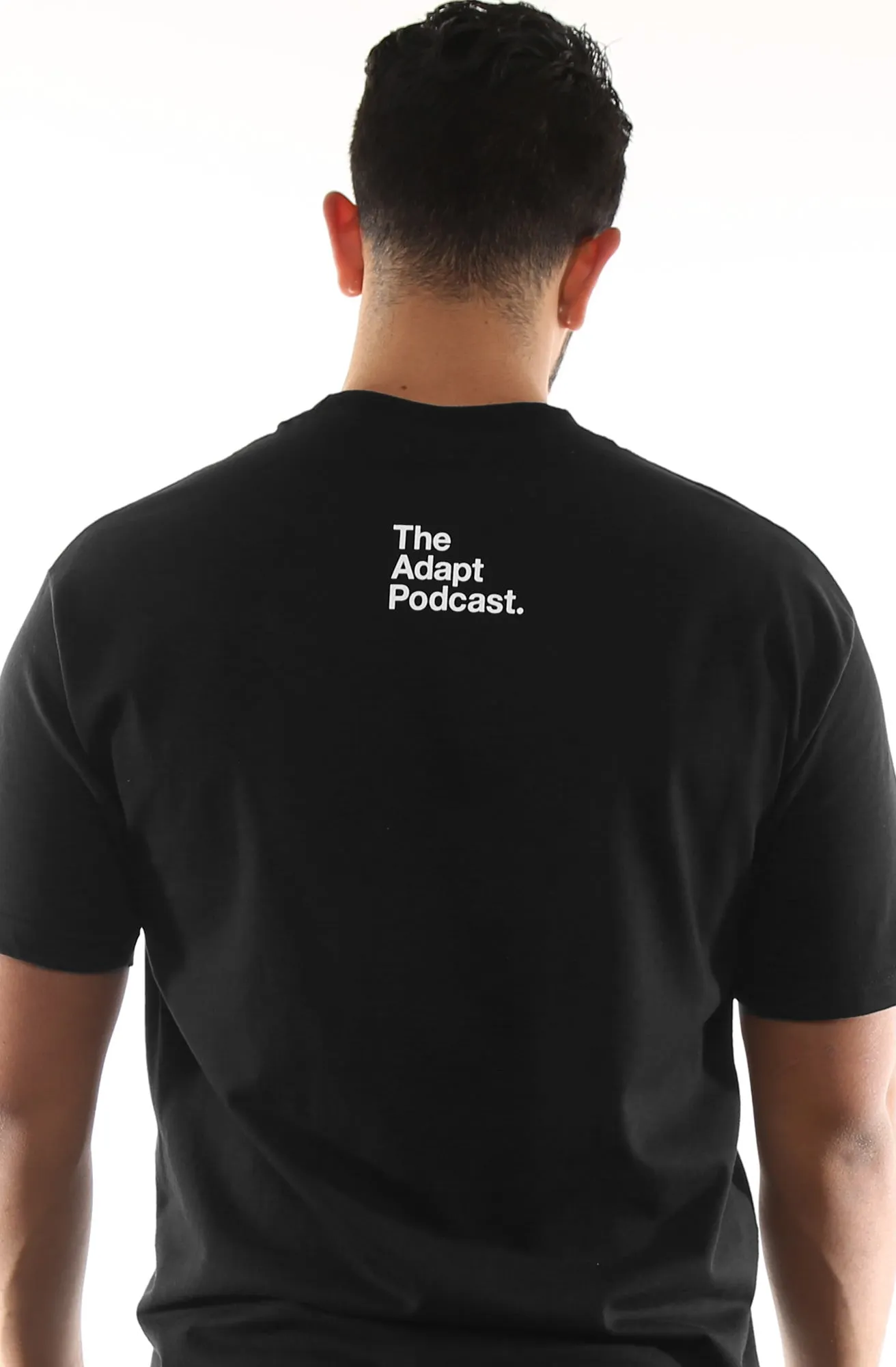 Classic Trend Look Quality Fabric Ask The Right Questions (Men's Black Tee)