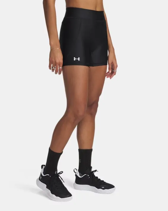 Under Armour Women's UA Team Short - 4" Inseam EcoFriendlyMaterials Light Weight