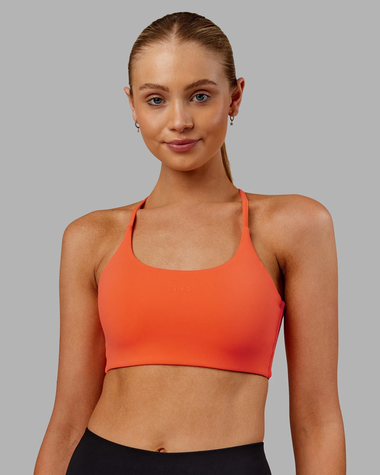Twist Sports Bra - Ultra Orange Hiking groups All-Day Fit
