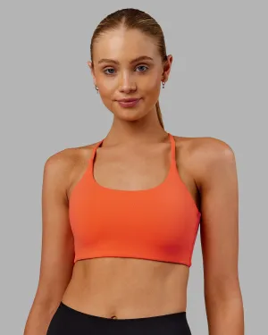 Twist Sports Bra - Ultra Orange Hiking groups All-Day Fit