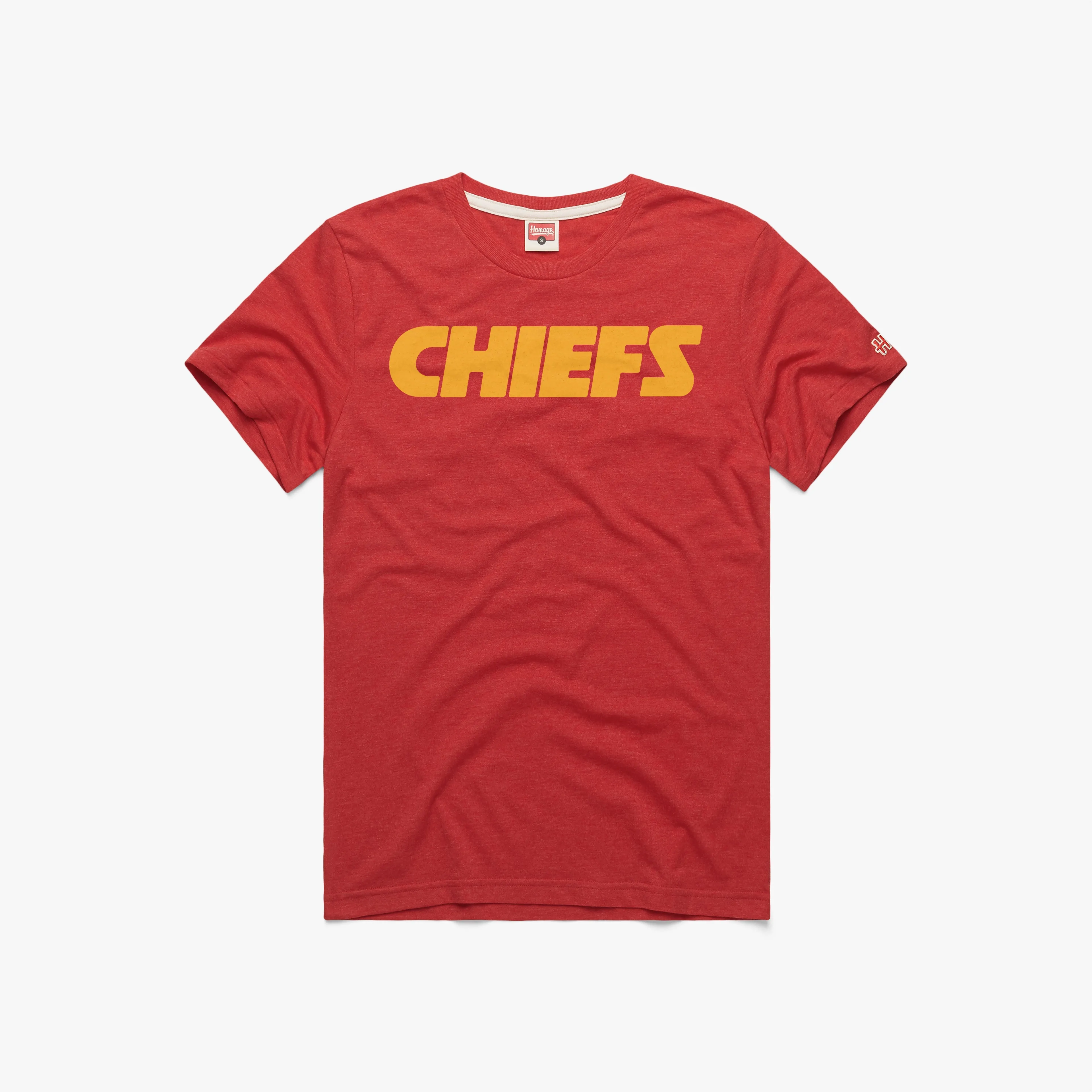 Fashion-Forward Look Comfortable and Chic Kansas City Chiefs Wordmark '88 T-Shirt