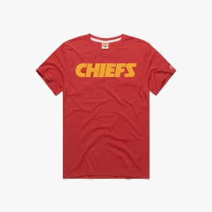 Kansas City Chiefs Wordmark '88 T-Shirt Garment Dyed Comfy Fit