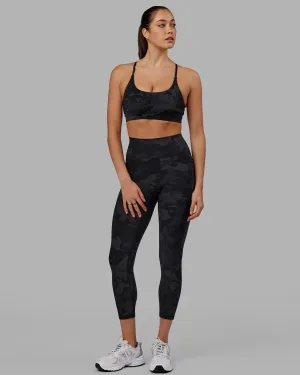 Perfect Fit Design All Around Fusion Ultra High-Rise 7/8 Legging Pockets - Black-Camo