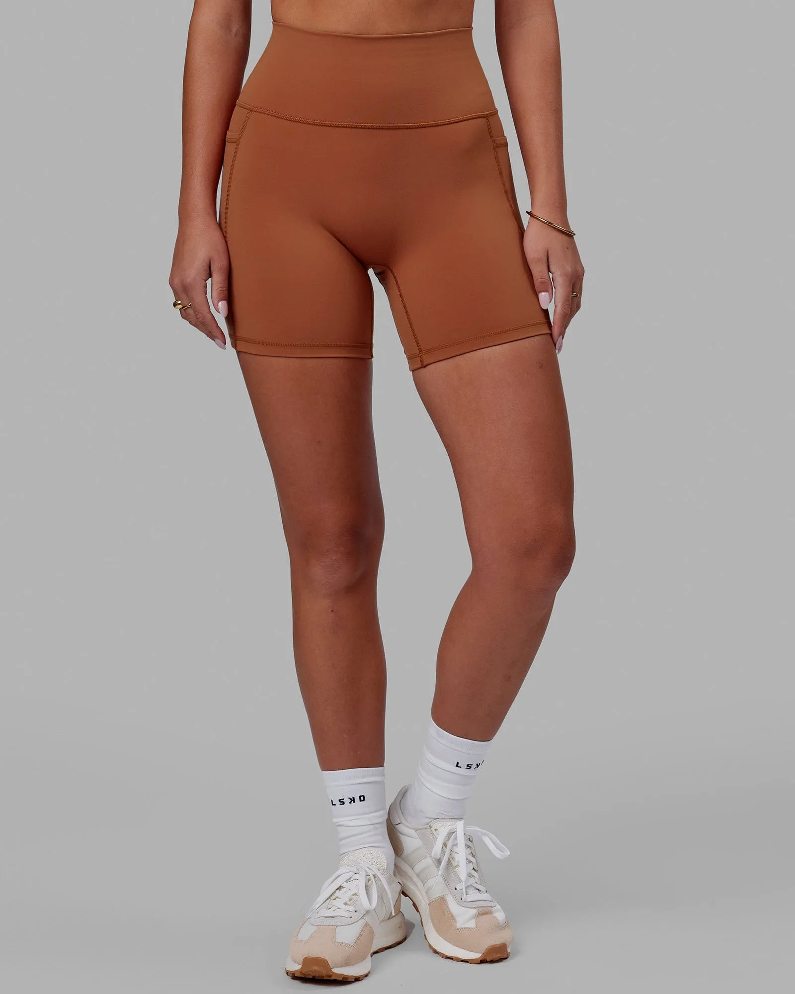 Fusion Ultra High-Rise 6" Short Pockets - Hazel Functional Clothing