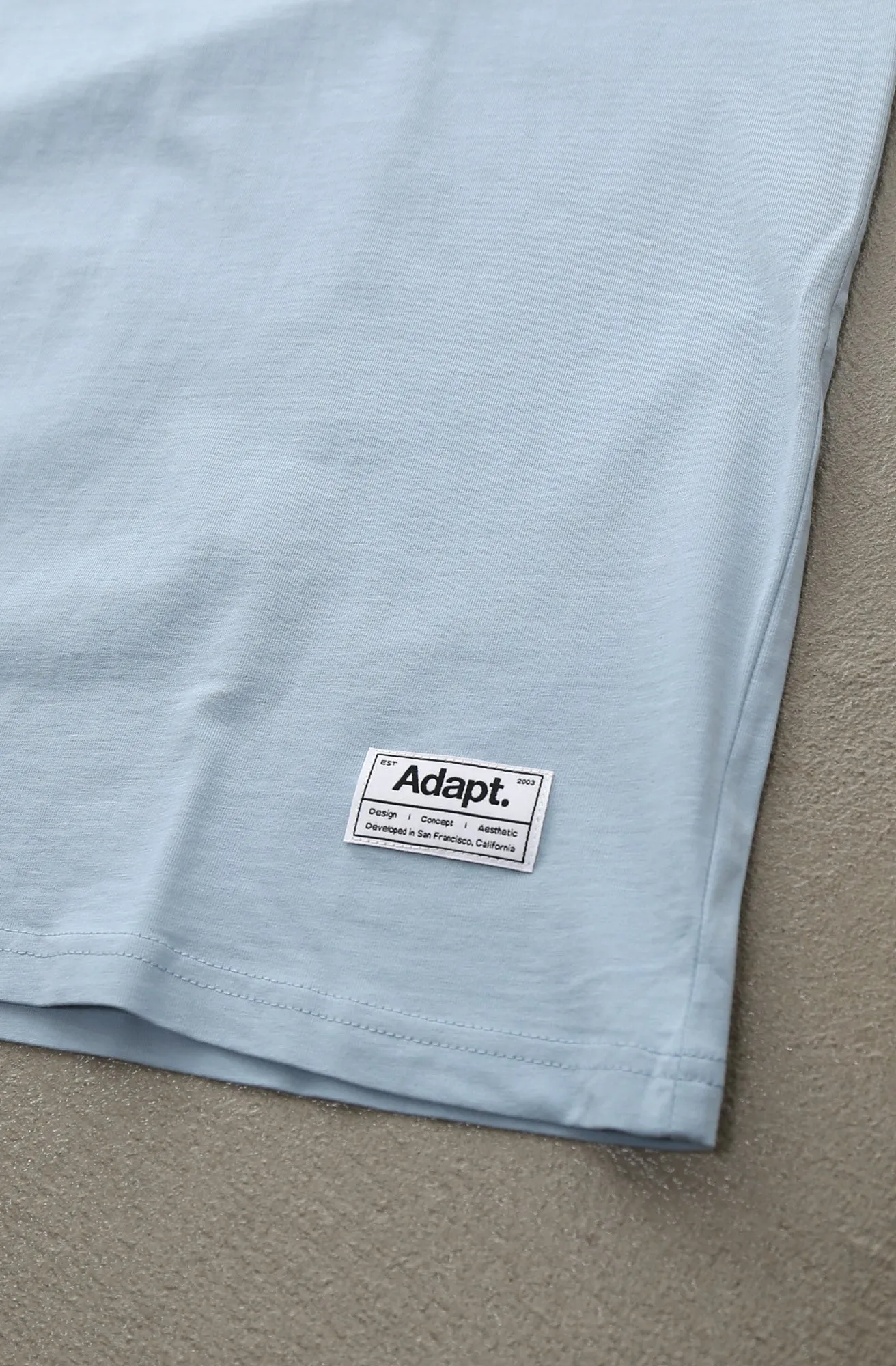 Gohan (Men's Pale Blue A1 Tee) Geometric precision