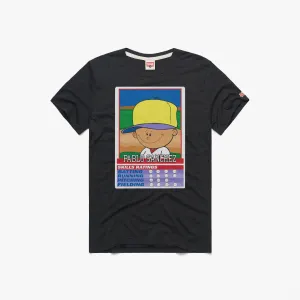 Backyard Baseball Pablo Sanchez Baseball Card Sporty Look Glossy Look