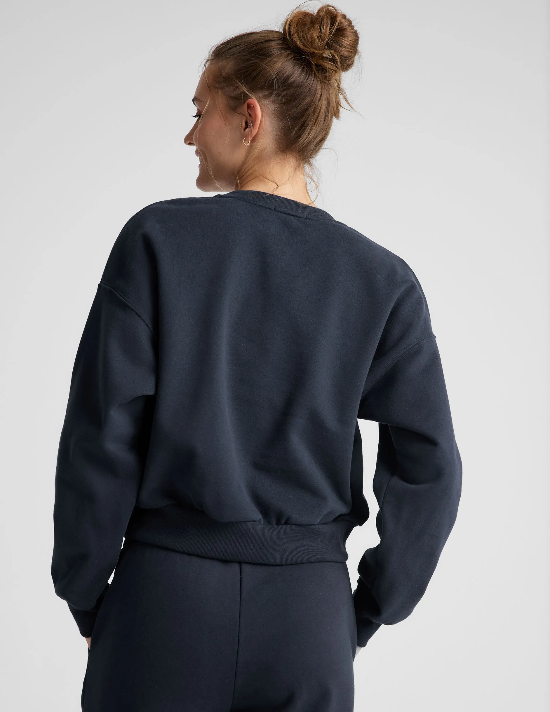 LuxeFleece Crewneck Sweatshirt Casual Hoodie Style