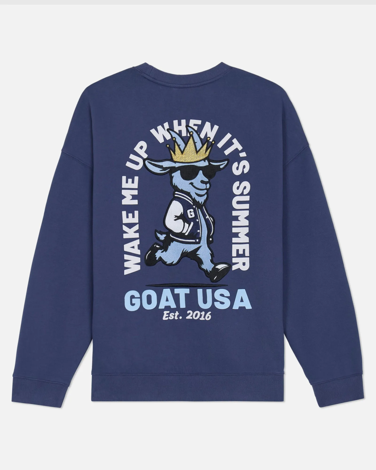 Wake Me Up Crewneck Sweatshirt Lightweight