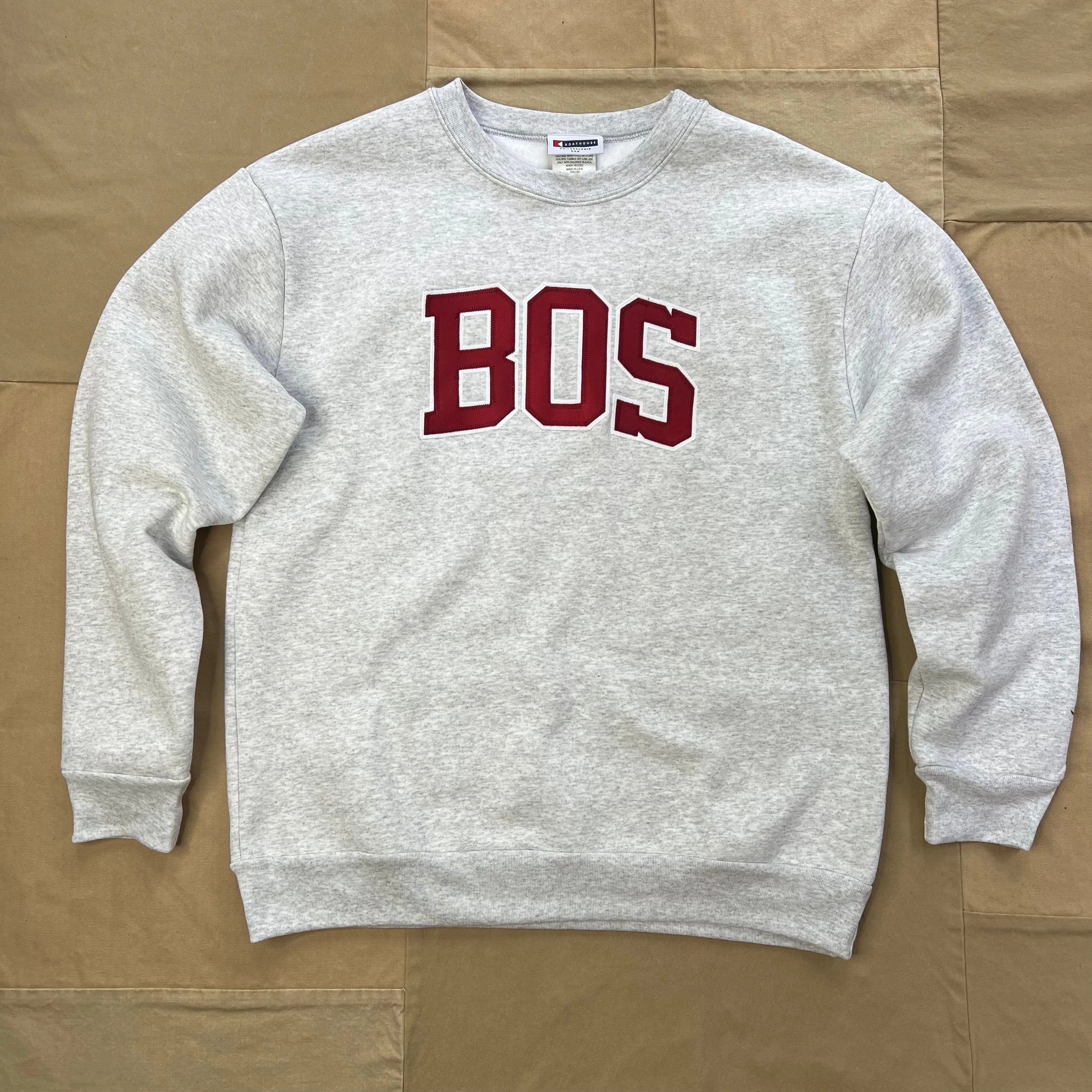 Boston Crew Sweatshirt Relaxing Wear