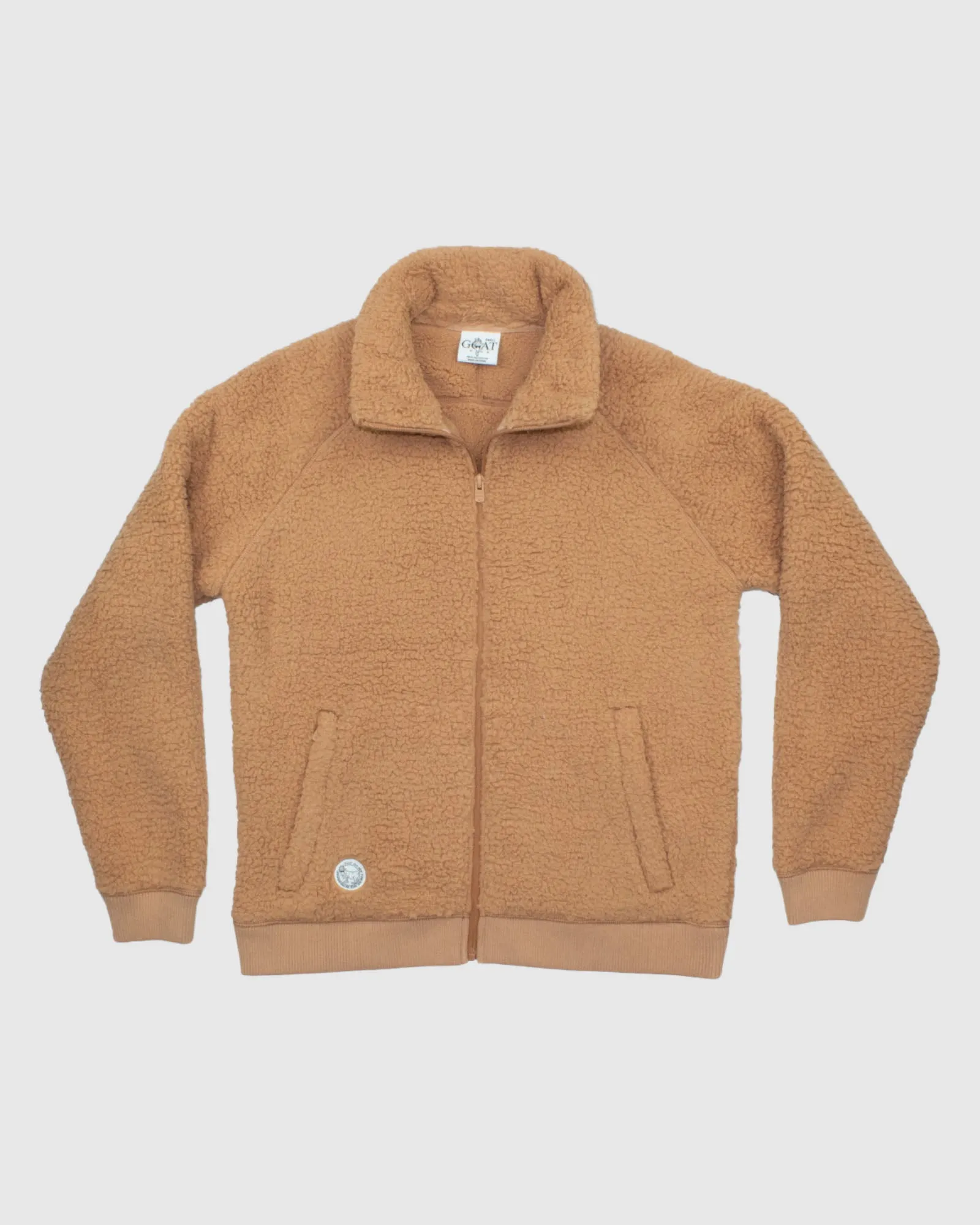 Women's Sherpa Full Zip Jacket Tight Fit