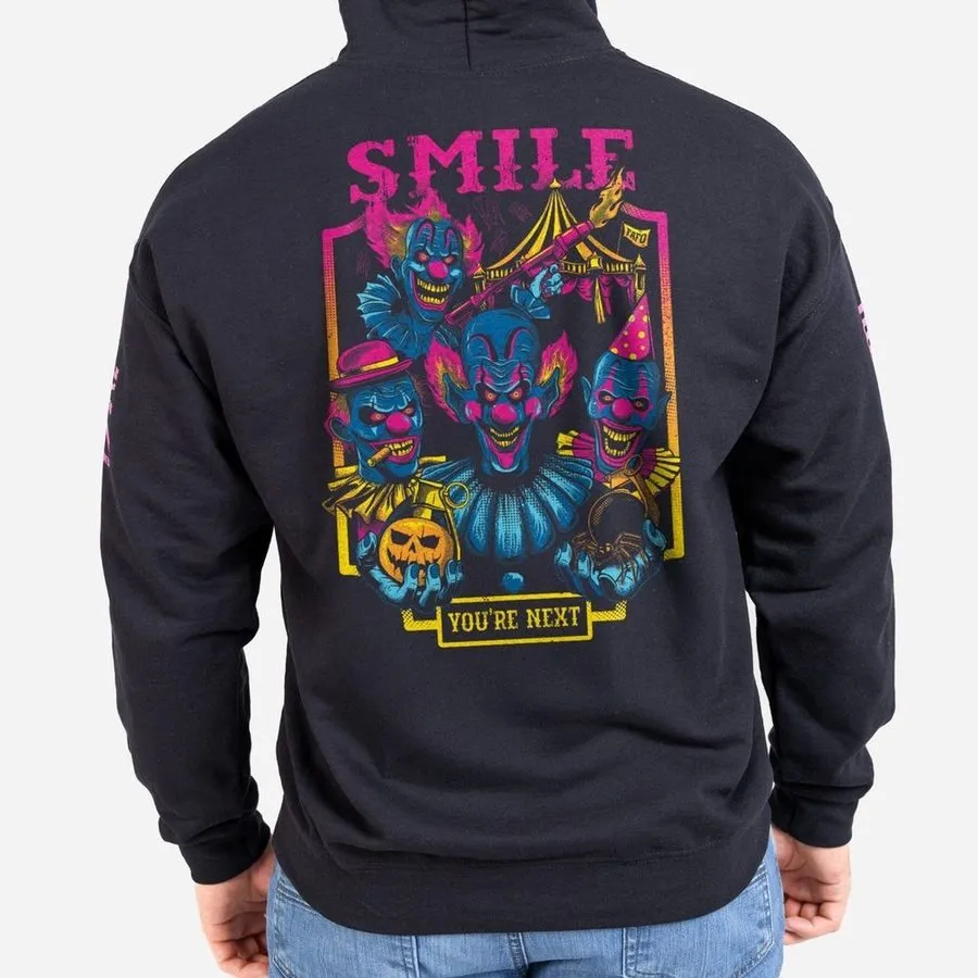 Enjoy The Show Hoodie - Black rainy day wear couple wear
