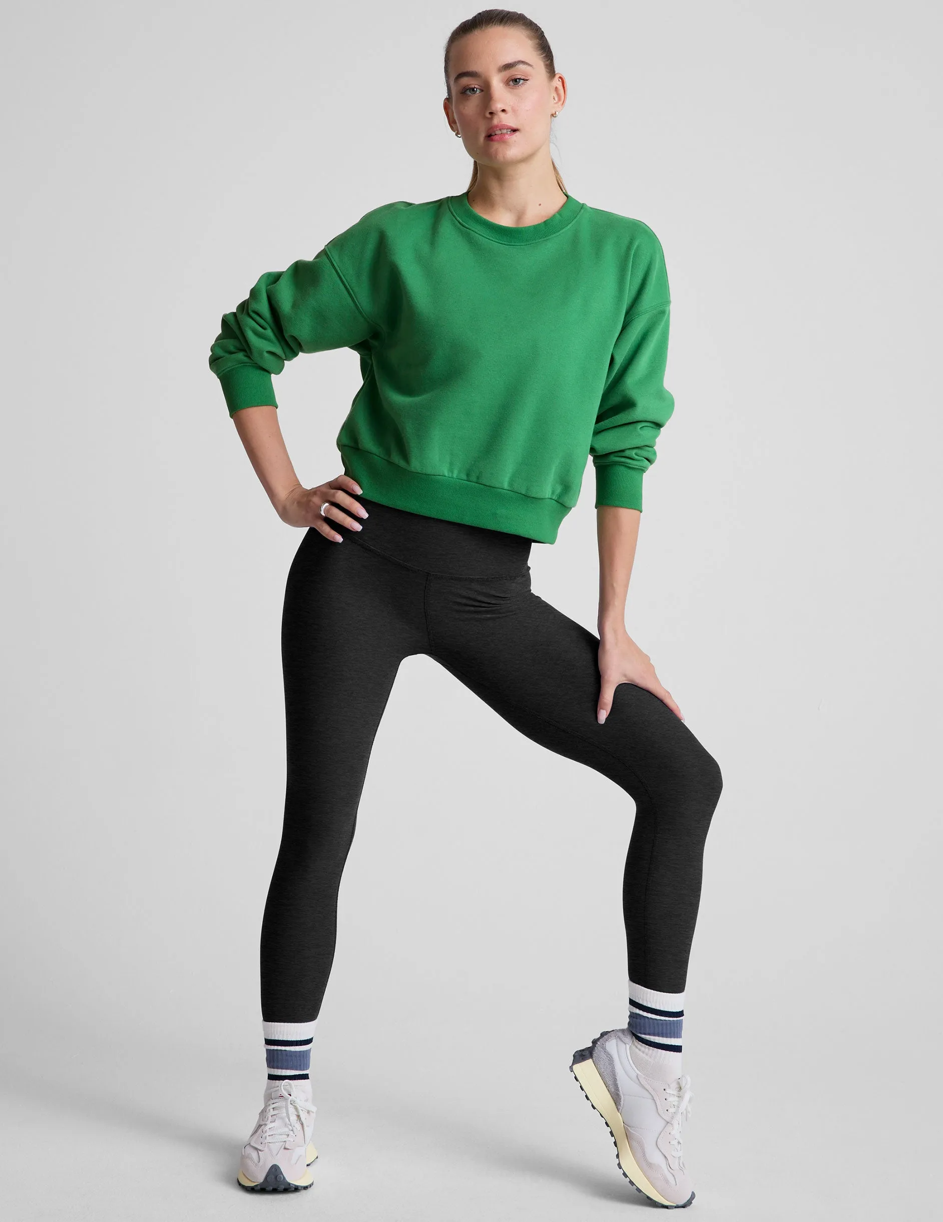 LuxeFleece Crewneck Sweatshirt Timeless Fashion